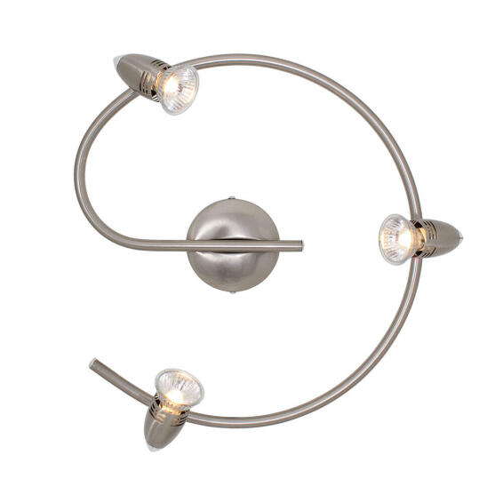 spotlight 3lt spiral 400mm satin chrome