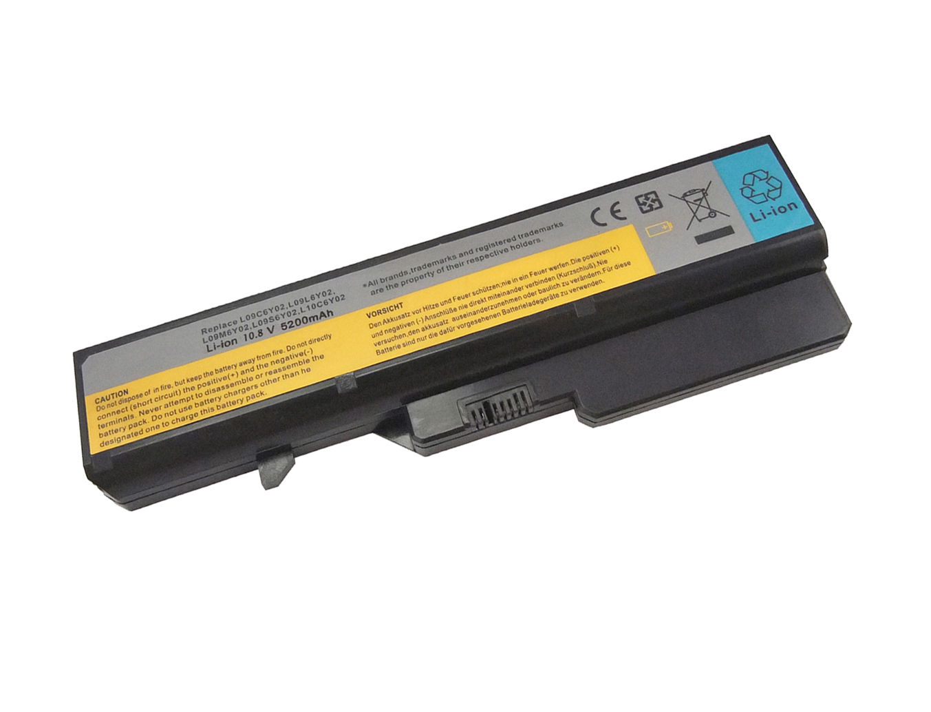 Reliable,long-lasting Vibrant batteries forLenovo IdeaPad G470 G560 Z460 Z560 V360 V470 (P/N: 57Y6454 L08S6Y21 L09S6Y02)