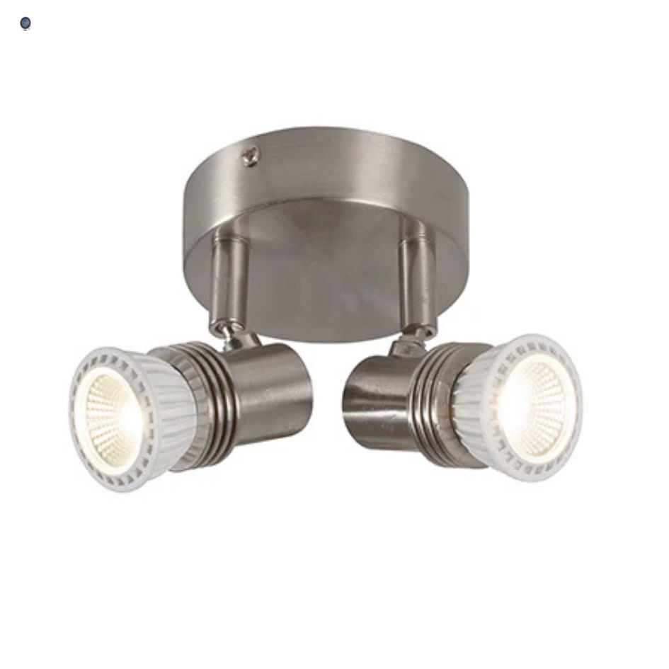 Sahara 2LT S/Light 100mm Satin Chrome