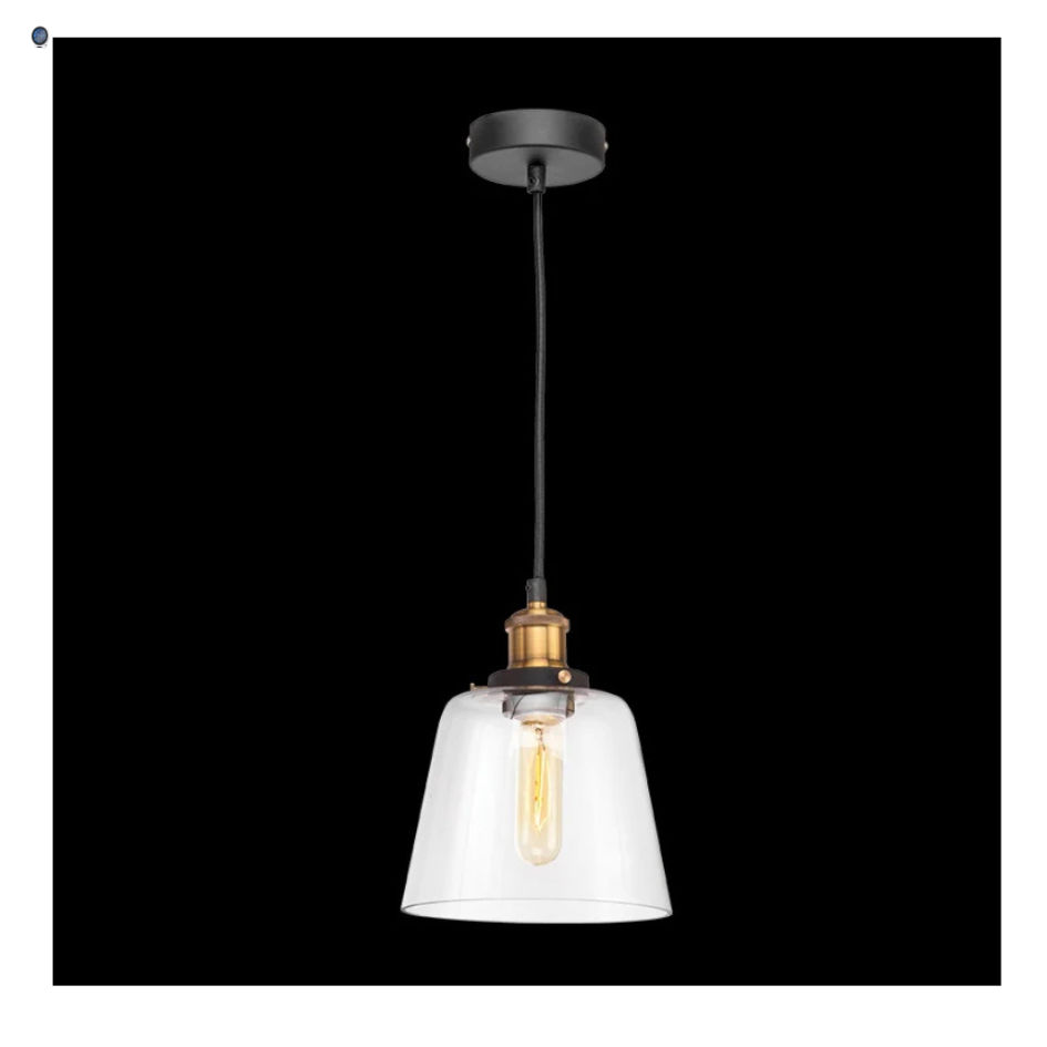 230v 60W E27 Medium Antique Glass Pendant