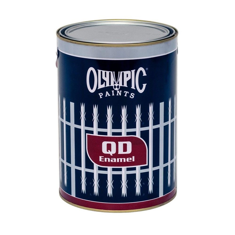 Olympic Paint Quick Drying Enamel 5LT Dark Grey