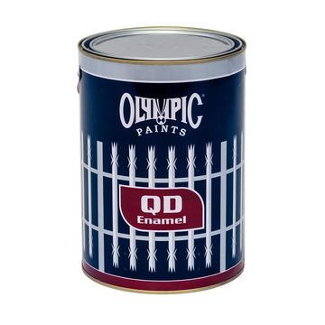 Olympic Paint Quick Drying Enamel 5LT Dark Grey