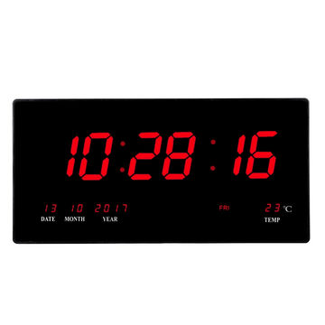 LED Display Calendar Clock with Temperature Display