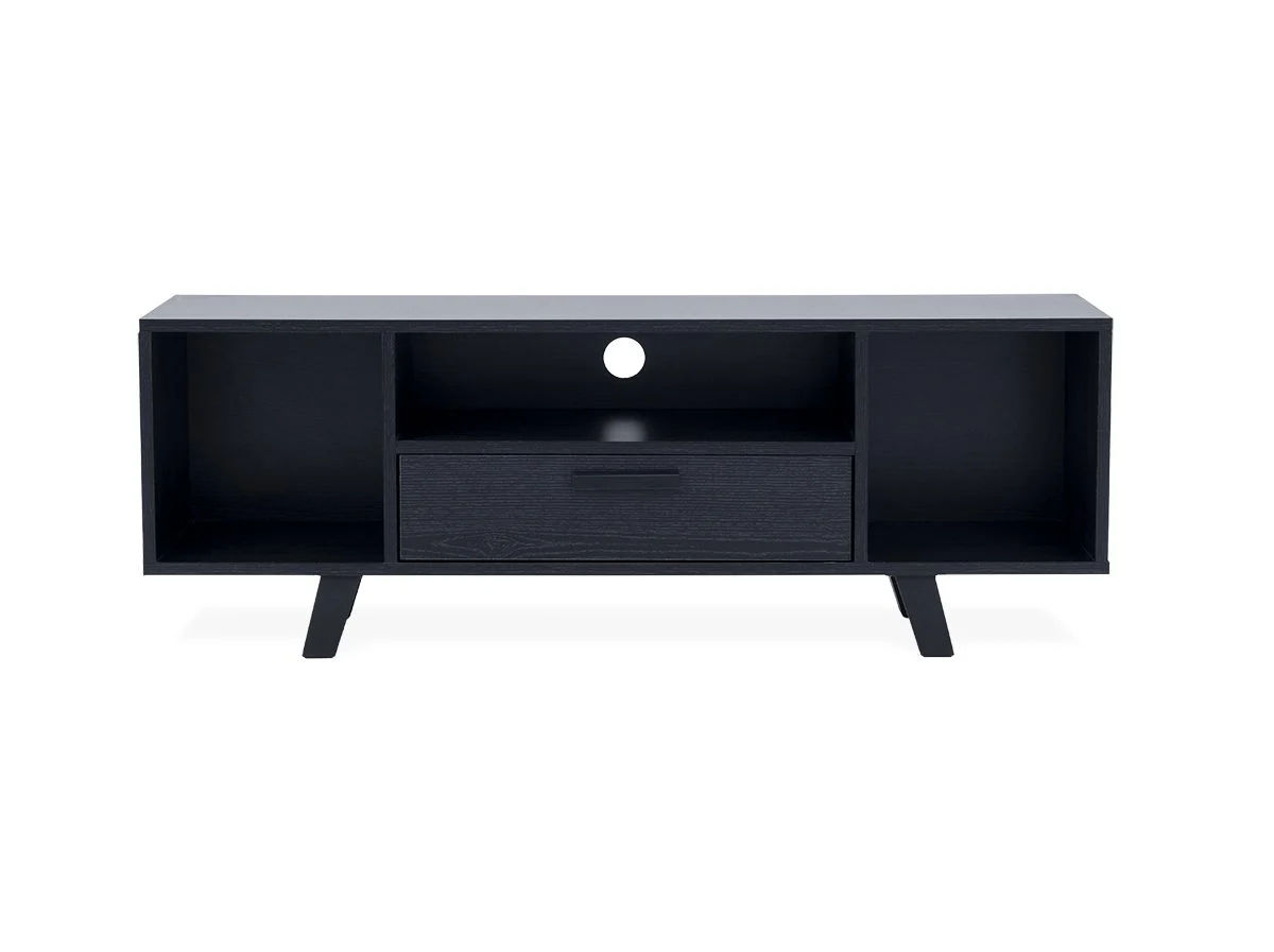 Comfy Home Furnitures Izmir TV Unit Black