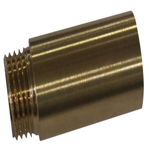 SCREWED EXTENSION 10MM BRASS EQ MFG3/4