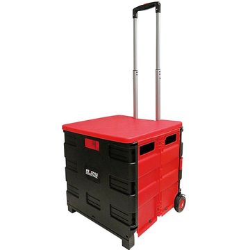 Plastic trolley box