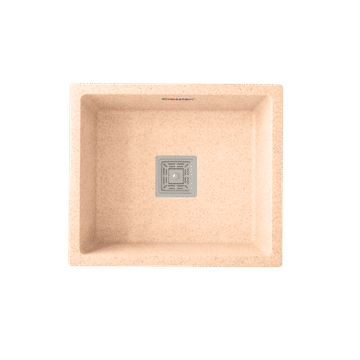 Rejoice Quartz Kitchen Sink Sandy Granite Single Bowl