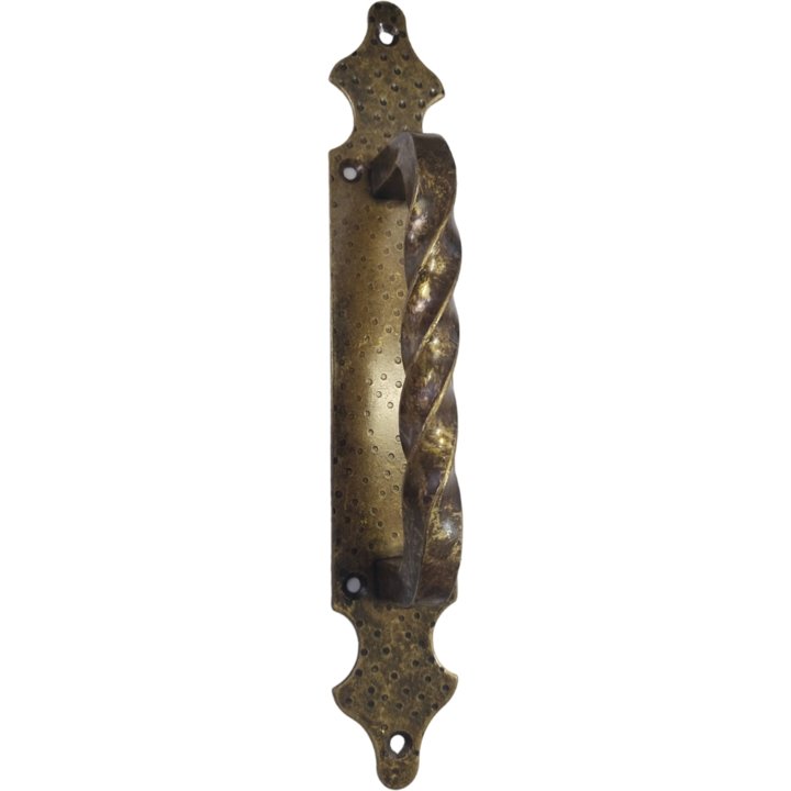 Twisted Pull Handle on Backplate