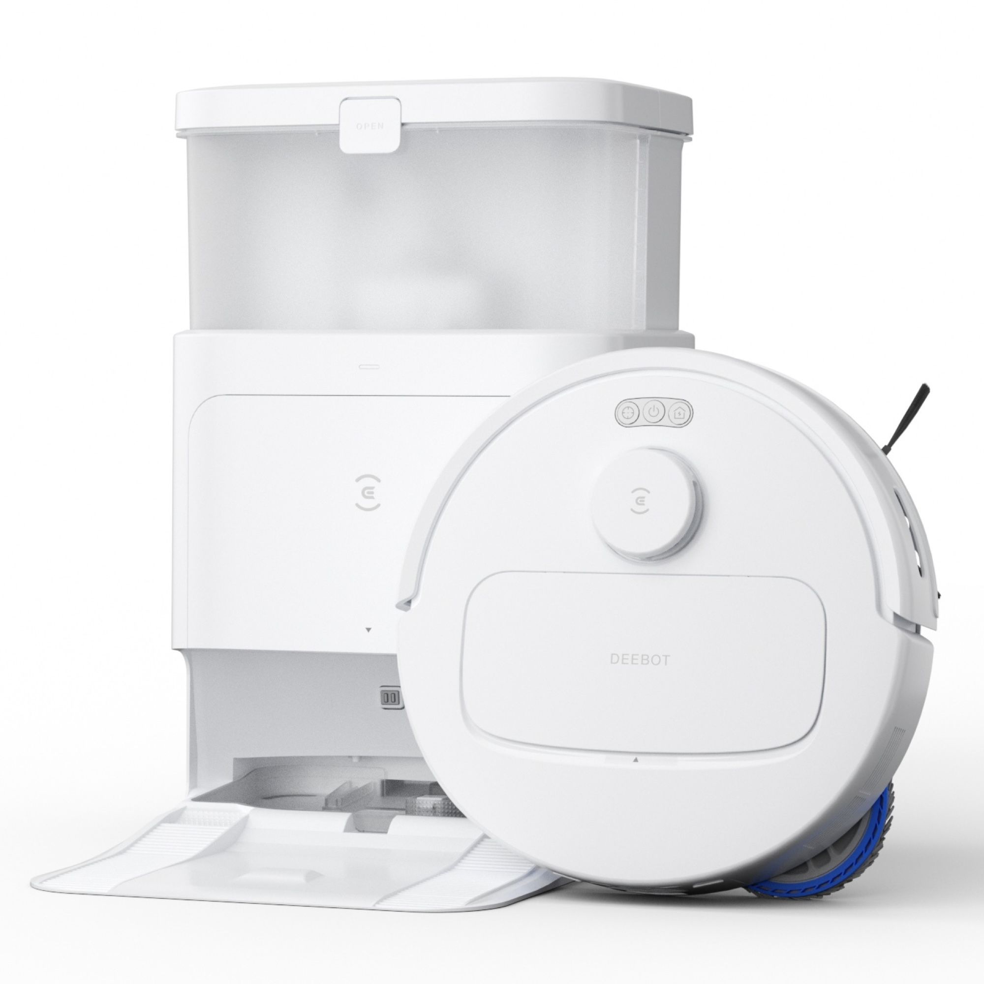 Ecovacs DEEBOT N30 PRO OMNI Robot Vacuum Cleaner - OMNI Station, 10,000Pa, 320min Runtime