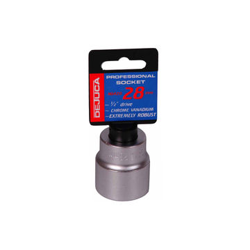Dejuca - Socket - Cv - Fd - 1/2 Inch drive - 6pt - 28mm - 6 Pack