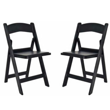 Set of 2 Wimbledon Chairs - Black
