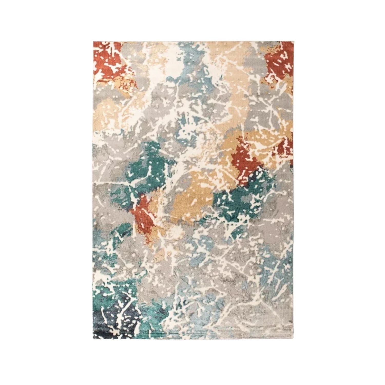 ZU1 Modern Abstract Colorful Area Rug