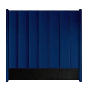 Linzy Winged Headboard - Queen - Navy