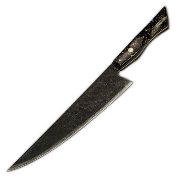 Lifespace 8" Japanese VG10 Cladded Steel Kurouchi Chef Knife w/ Resin Handle