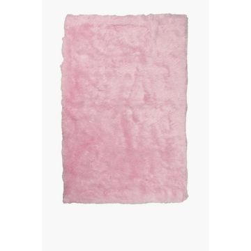 Non-Slip Shaggy Runner – 70x110cm Soft Pink Fluffy Rug for Kids’ Room or Bedroom