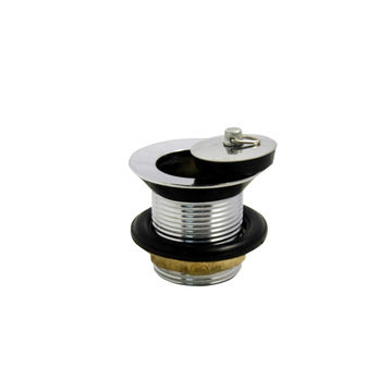 Bath Waste - Brass - Cp - W/brs - Nut - 5 Pack