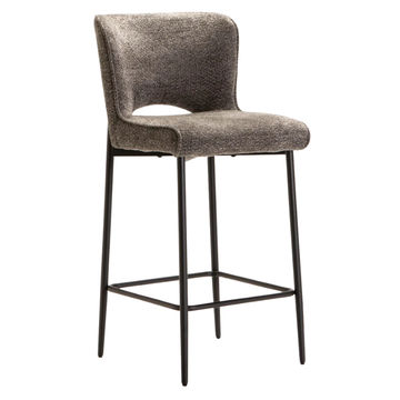 Torino Fabric Kitchen Stool