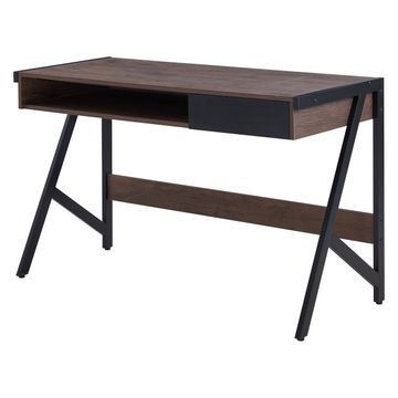 Everfurn Calantra Desk with Slider Drawer