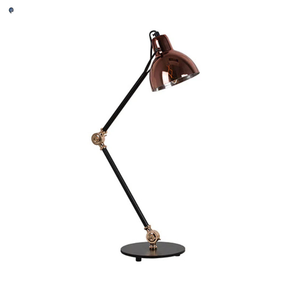 Siena Adjustable T/Lamp 180mm Black/Copper