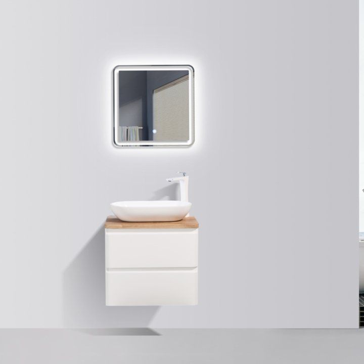 Lazio 600mm Vanity, Top and Basin