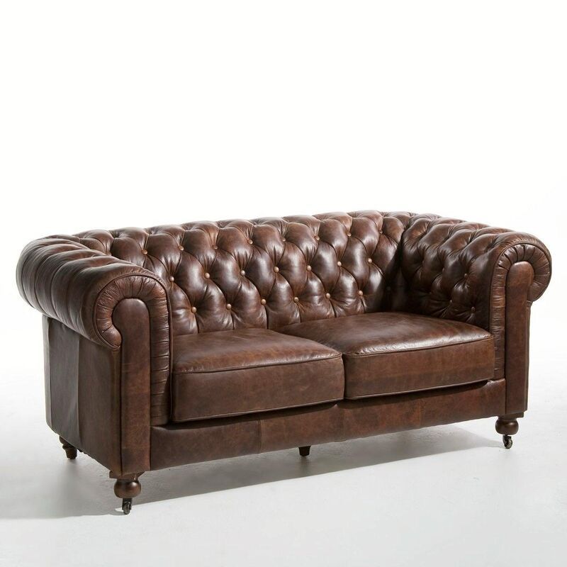 Chesterfiled 2 Seater Bonded Leather