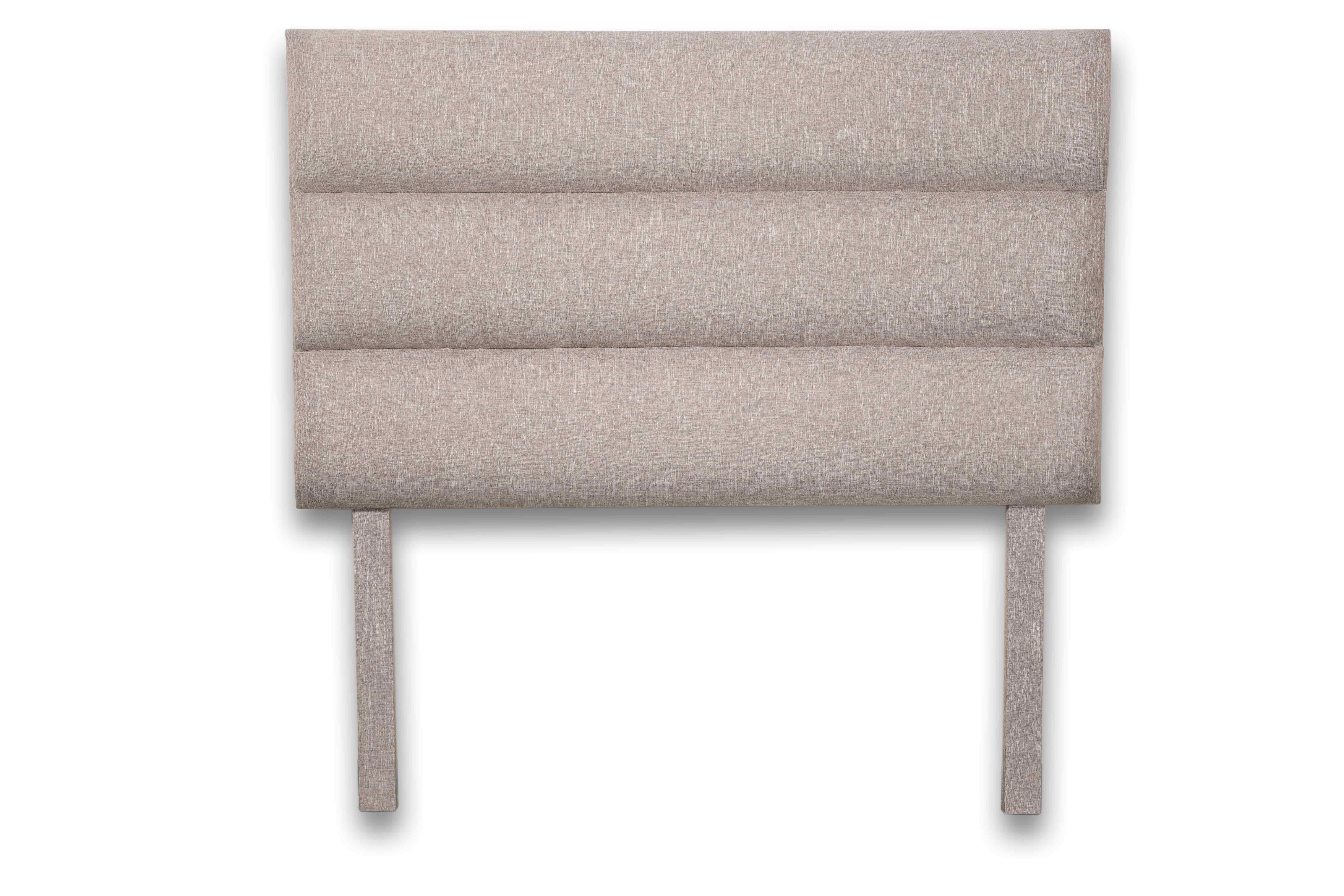 Sky Headboard - Beige Fabric - King