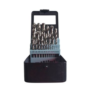HSS Fully Ground Steel Drill Bit Set - 1.0 - 13mm - 25 Pcs Set