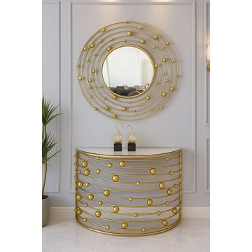 Gold Wall Console Set