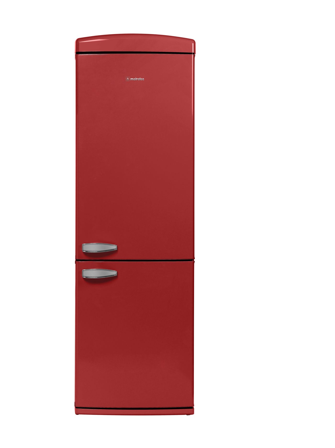 Meireles Retro 60cm RED Fridge Freezer Combo