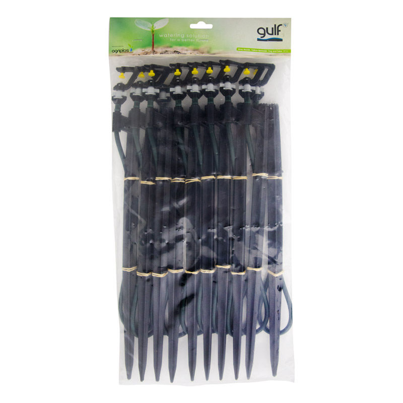 Gulf Sprinkler - Yellow Swivel 1M Radius (10Piece)