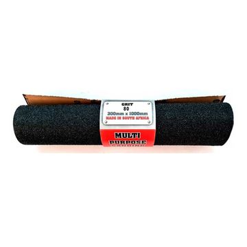 Abrasive Sanding Roll DIY Grit 80 - 1mt x 300mm