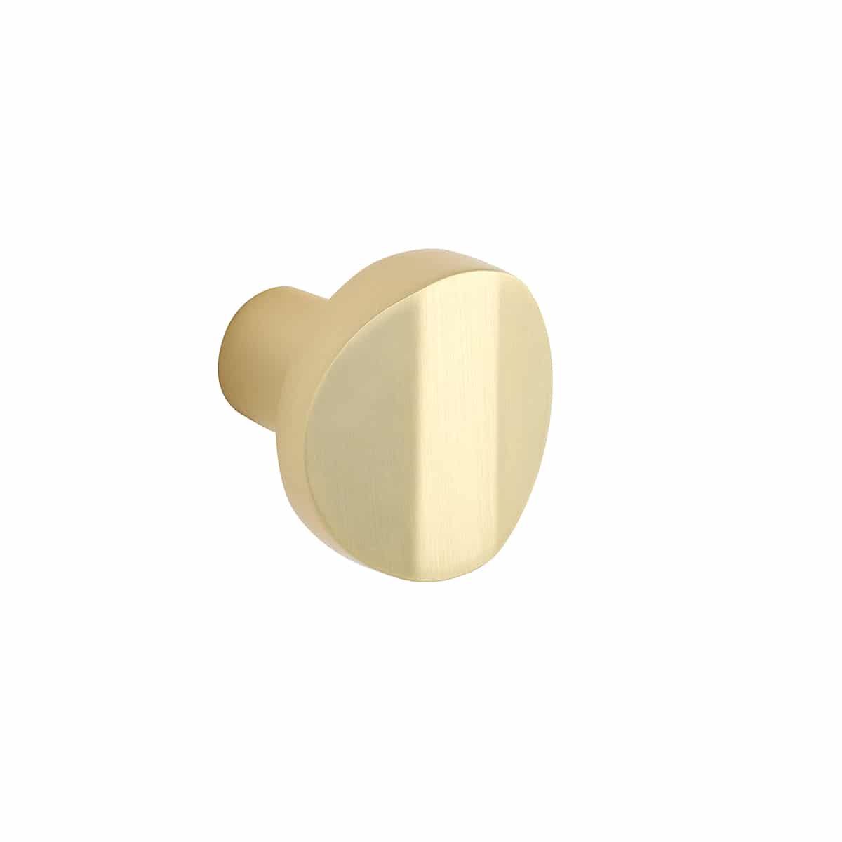 PELLO KNOB MATT SATIN BRASS