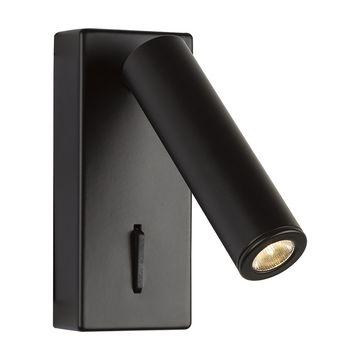 Led Wall Light Black 3W - 3 Pack