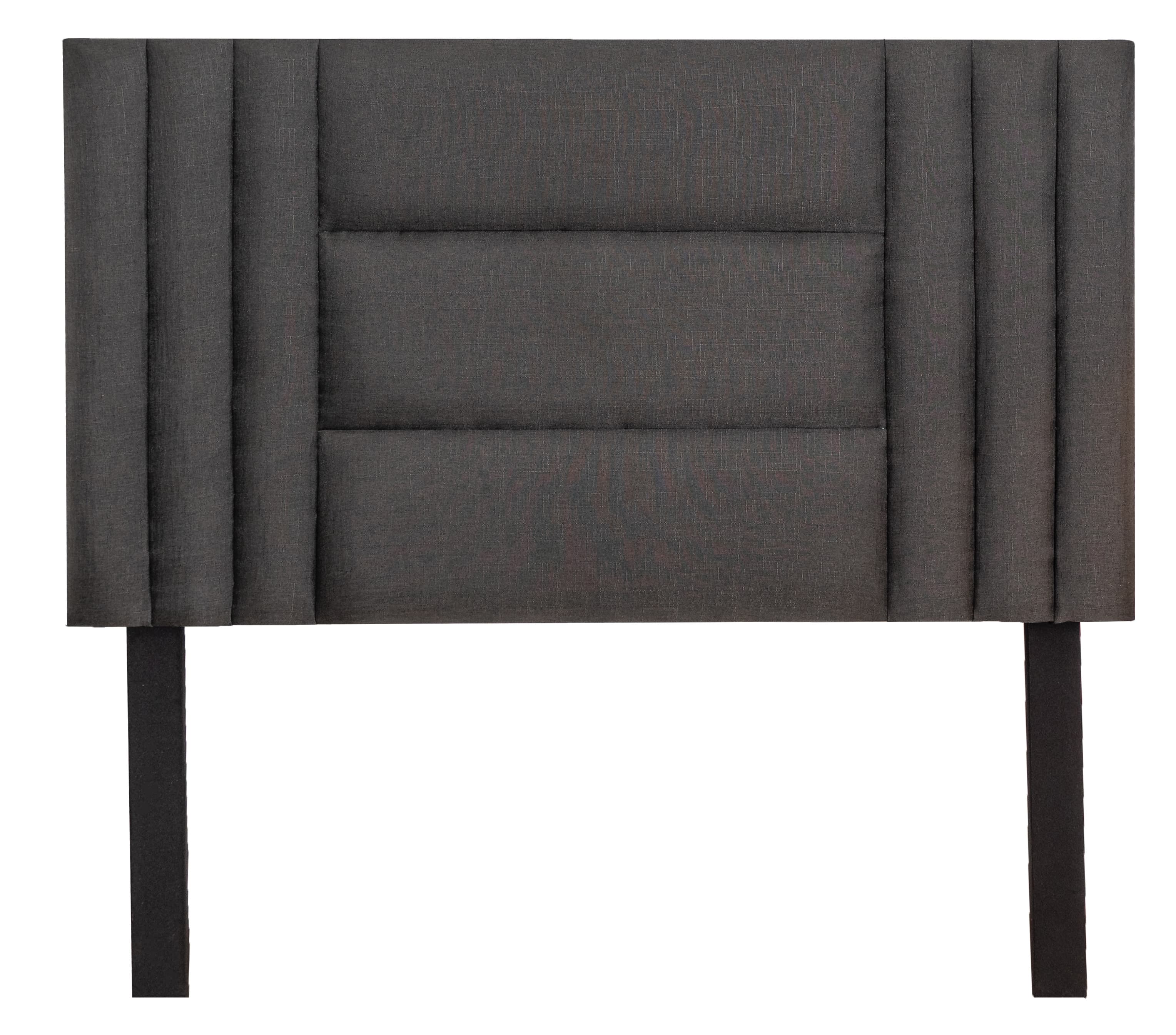 Luna Headboard - Grey Fabric - Single