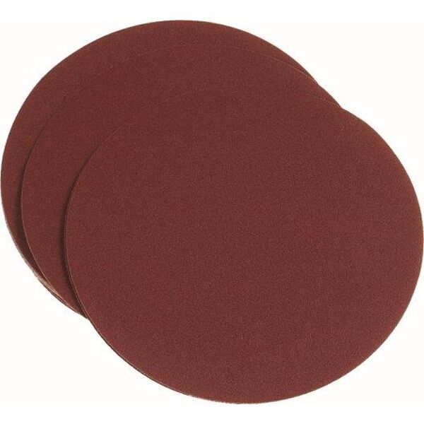 Sanding Disc 150mm 60 Grit 10 Piece Hook and Loop - 4 Pack