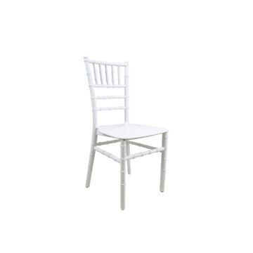 Vividitto - Kiddies Tiffany Resin Chair - White
