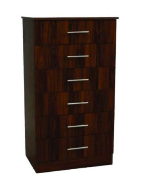 Lagos 6 Drawer Chest of Drawers Imbuia