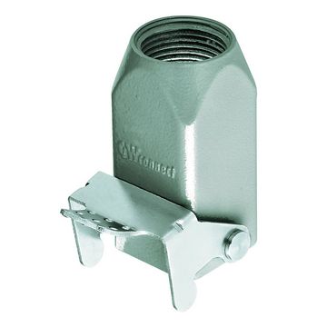 Straight Metal Hood With Levers M20 For 3 & 4P Con.