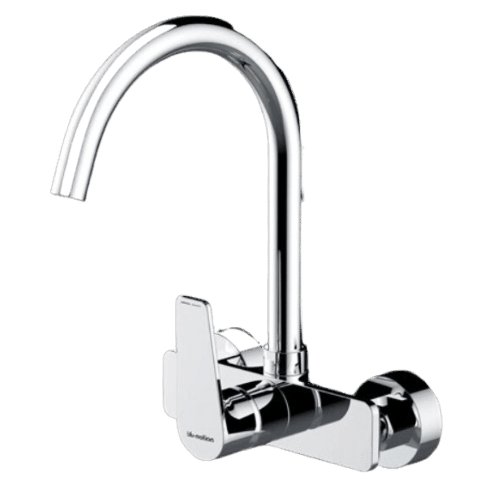 LUXUS CHROME KITCHEN WALL TYPE MIXER