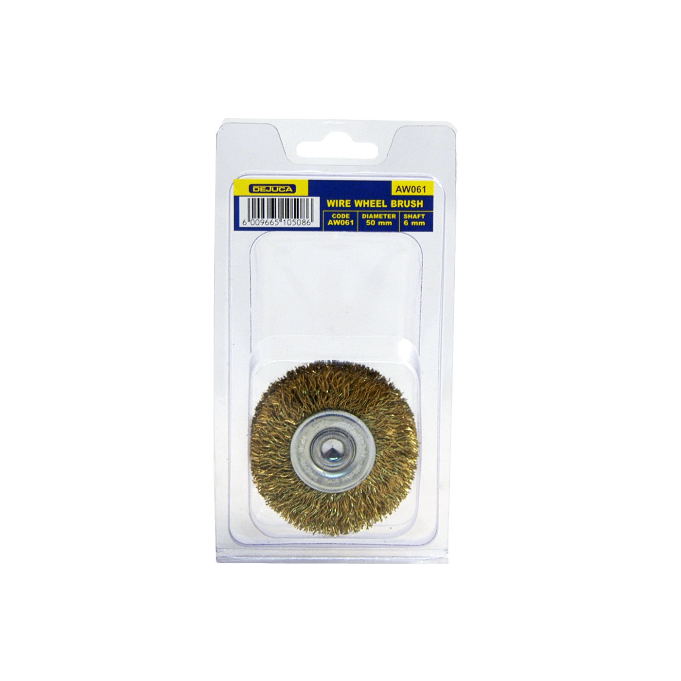 Dejuca - Wire Wheel - 50mm X 6mm - Arbor - 6mm - 6 Pack