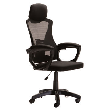 HIGHBACK DELUXE OFFICE CHAIR AH574 - BLACK
