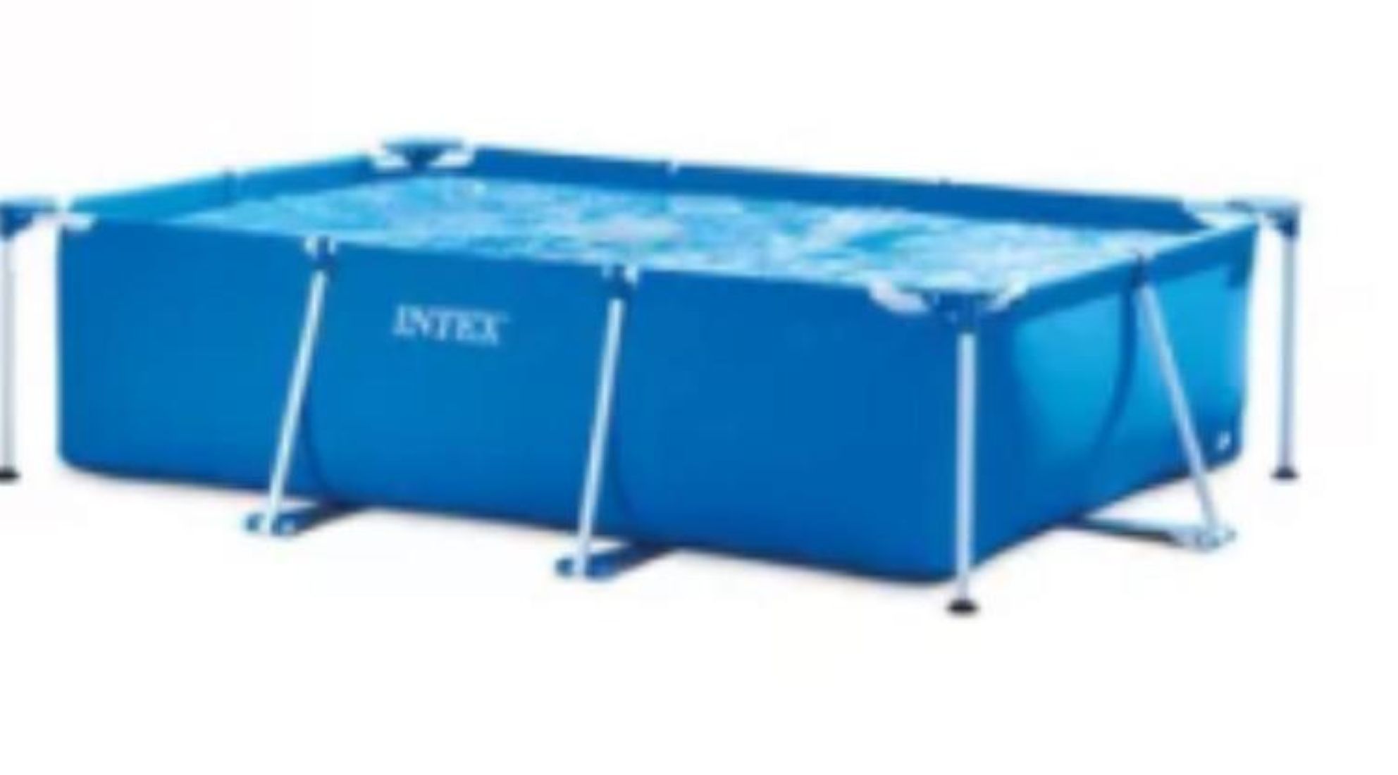 INTEX Rectangular Metal Frame Above-Ground Pool