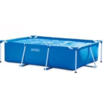 INTEX Rectangular Metal Frame Above-Ground Pool