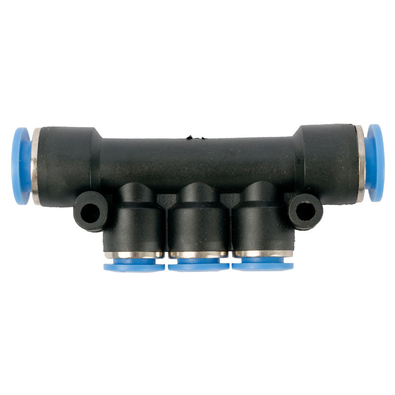 AirCraft - Pu Hose Fitting Manifold 10mm-8mm - 3 Pack