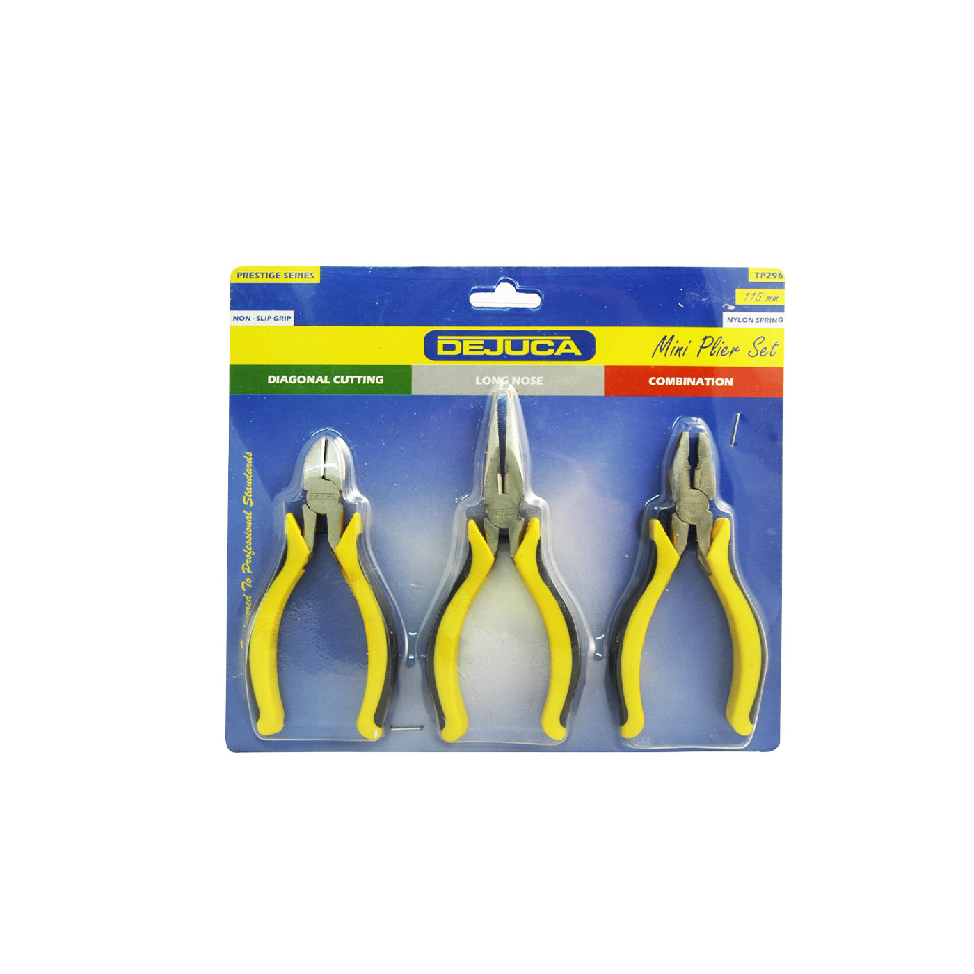 Dejuca - Plier Set - Mini - 115mm - 3/piece - 3 Pack