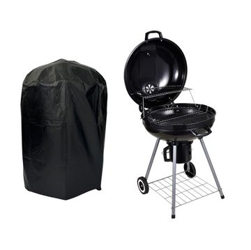 57cm Premium Charcoal Kettle Braai – with Hinged Lid & Protective Cover