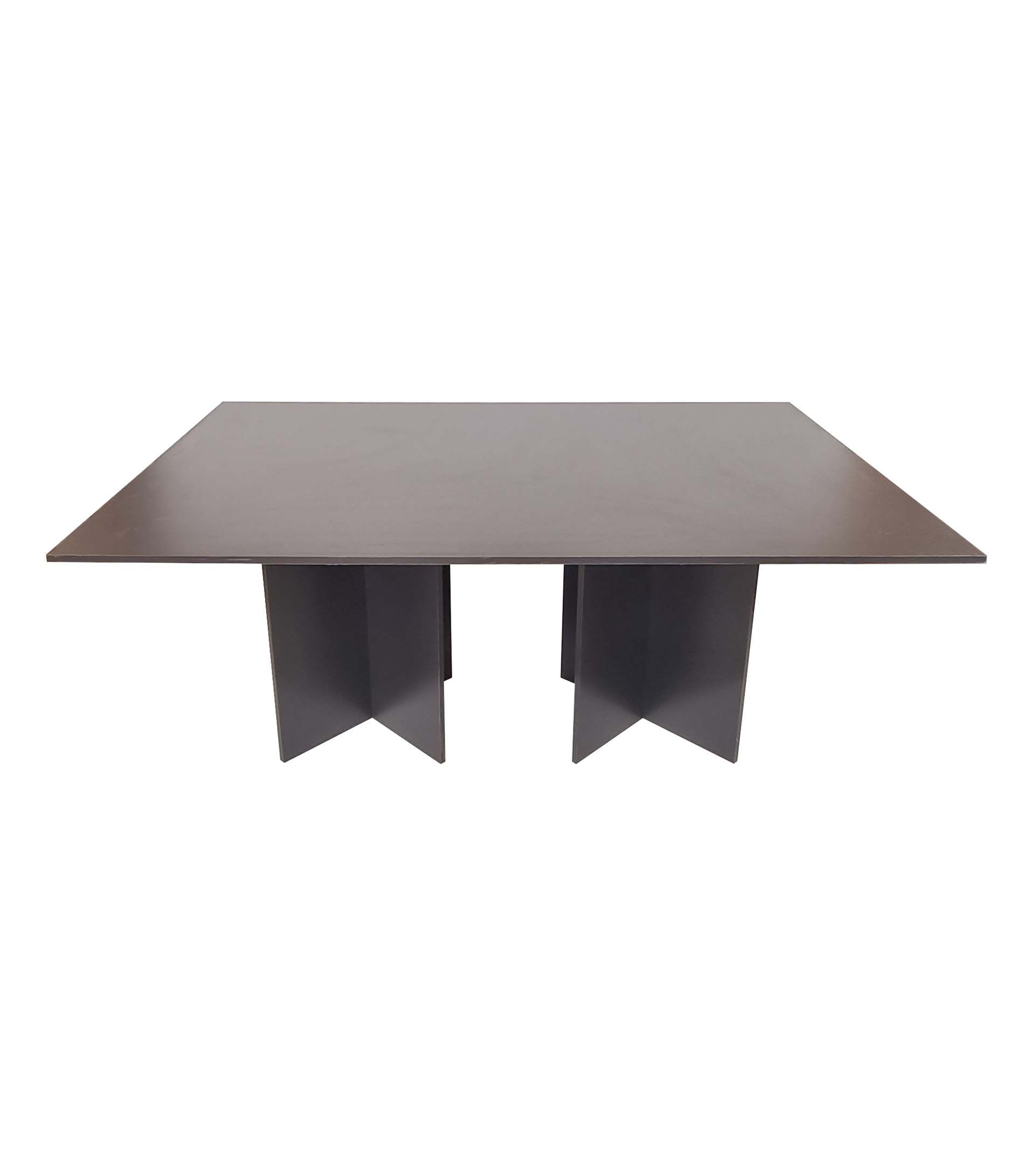 Cardiff Conference Table - Square 180cm - Storm Grey