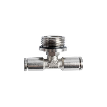 Metal Pu Fitting T-Joint 6Mm 1/2" M