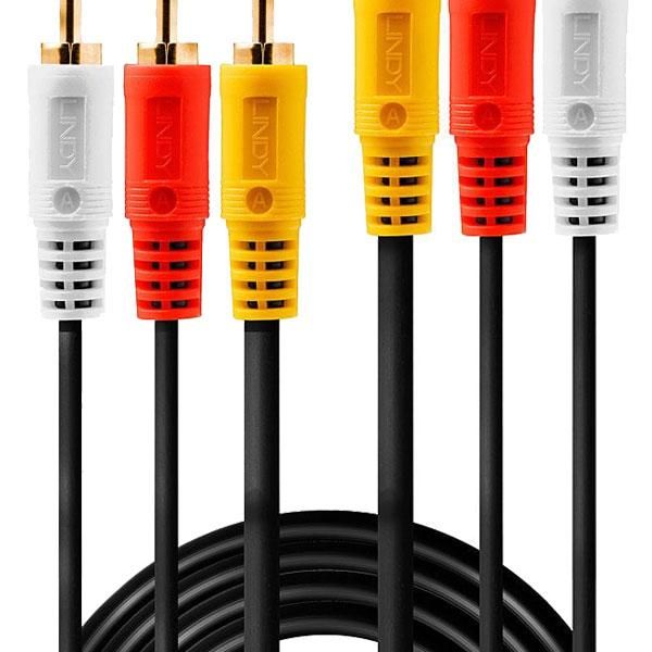 3X Rca Premium Av Cable
