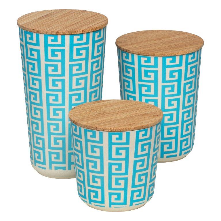 WENKO - 3PC EDGE AIRTIGHT STORAGE JAR VALUE BUNDLE (500ml / 700ml 950ml)